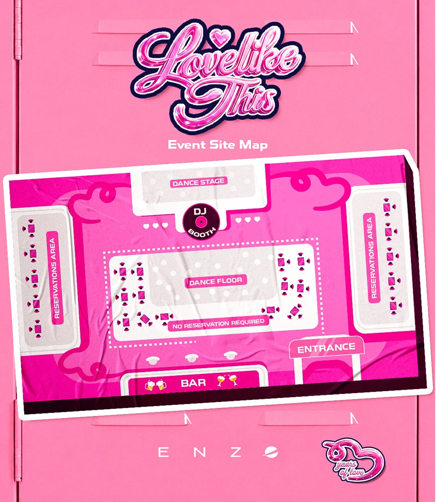 Event Site Map